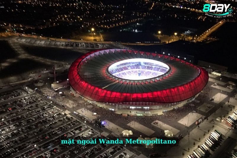 mat ngoai san bong Wanda Metropolitano